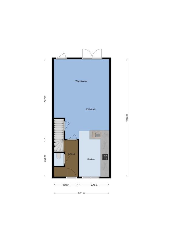 Molenweg 68 Floorplan Blur 0