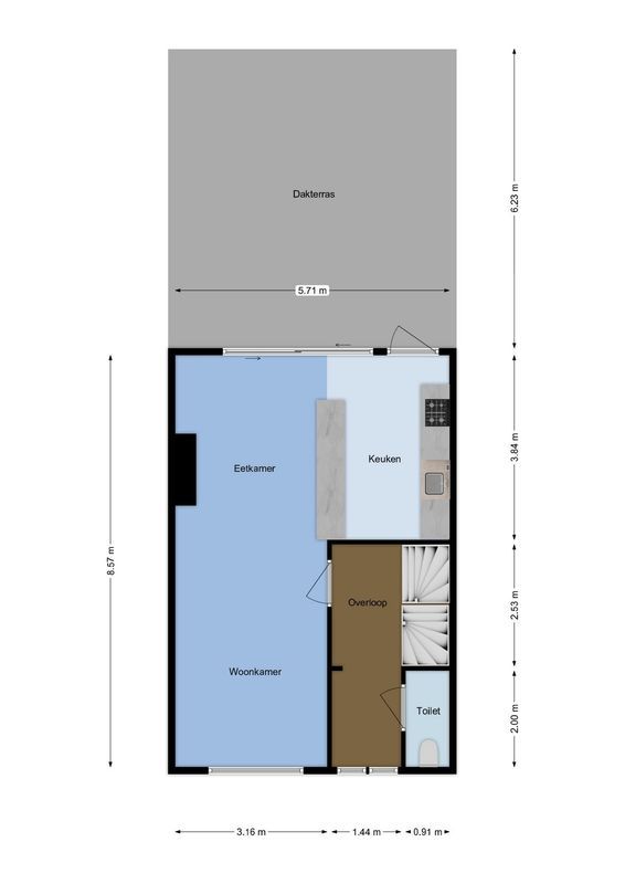 Acaciastraat 1 Floorplan Blur 1
