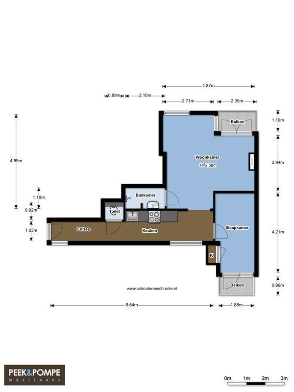 Croesestraat 134-A Floorplan Blur 0