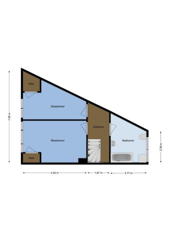 Laan van Nieuw-Guinea 143-BS Floorplan Blur 1