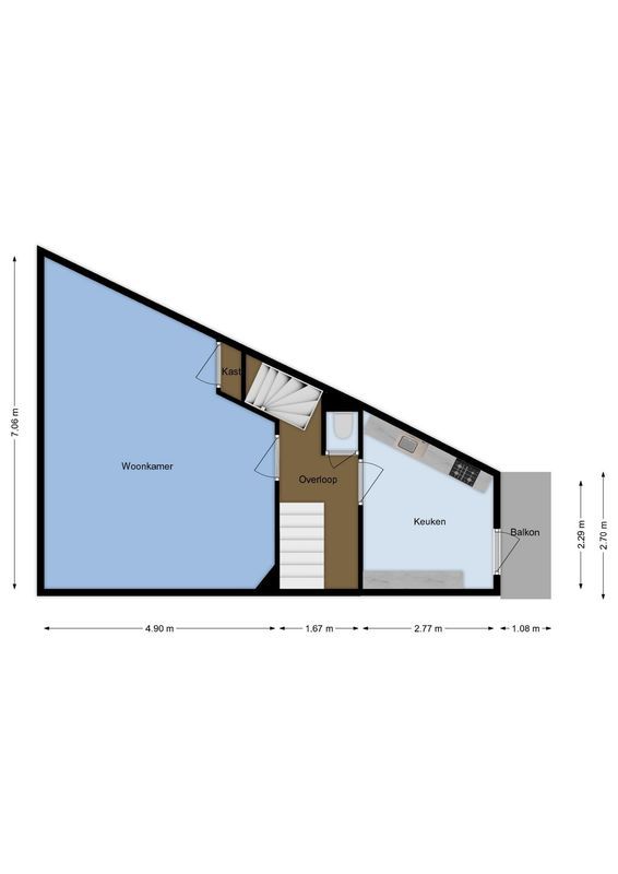 Laan van Nieuw-Guinea 143-BS Floorplan Blur 0