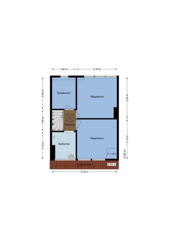 Edisonstraat 58 Floorplan Blur 1