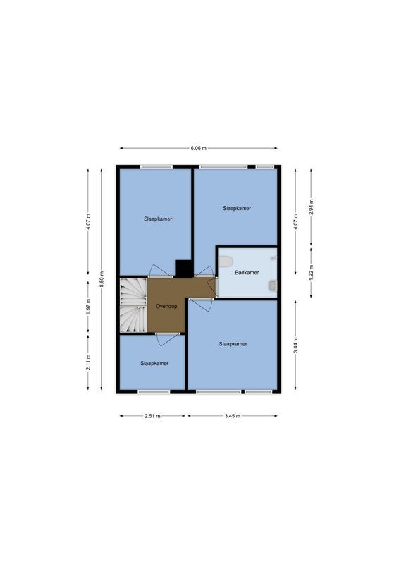 Nijldreef 35 Floorplan Blur 2