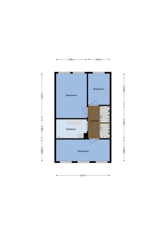 Kanaalmuur 26 Floorplan Blur 2