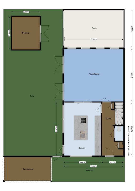 Edmond Audranstraat 247 Floorplan Blur 1