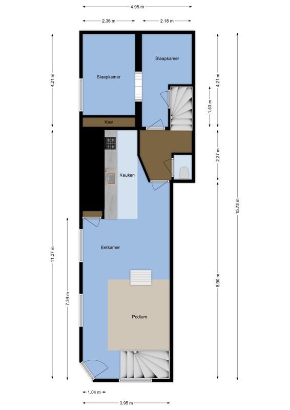 Tesselschadestraat 5 Floorplan Blur 0