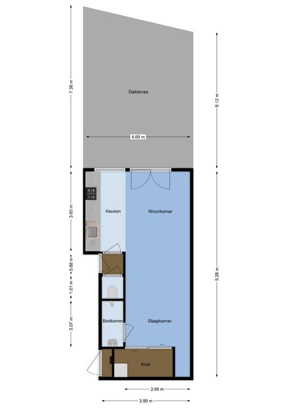 Biltstraat 35-B Floorplan Blur 0