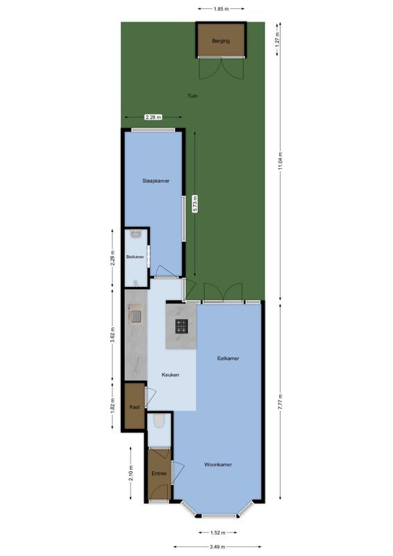 B.F. Suermanstraat 17 Floorplan Blur 0