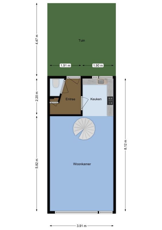 Barnsteenlaan 59 Floorplan Blur 1