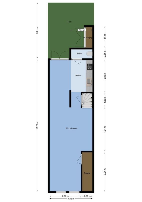 Coornhertstraat 49 Floorplan Blur 1