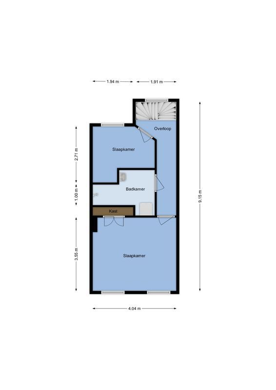 Coornhertstraat 49 Floorplan Blur 2