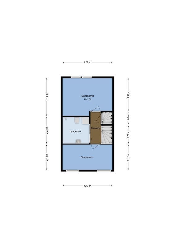 Bankstraat 56 Floorplan Blur 2