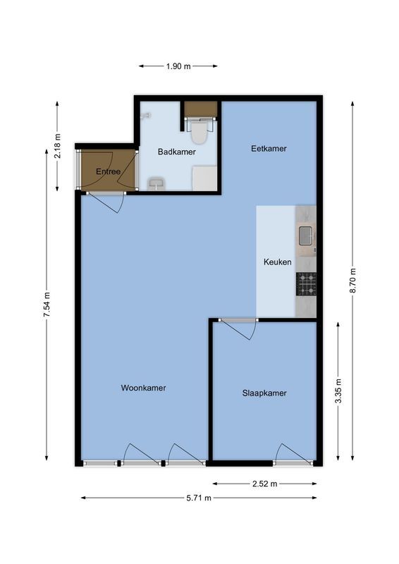 Jutfaseweg 223-16 Floorplan Blur 0