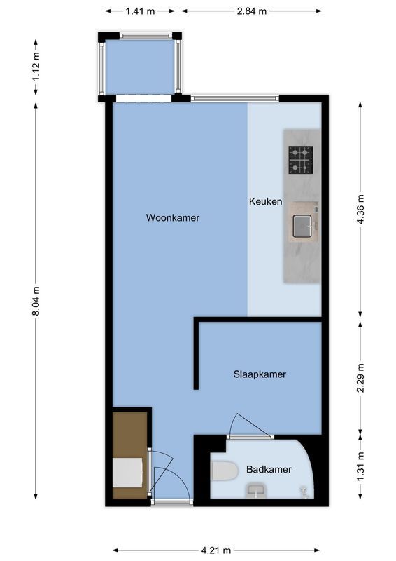 Jansdam 1-A Floorplan Blur 0