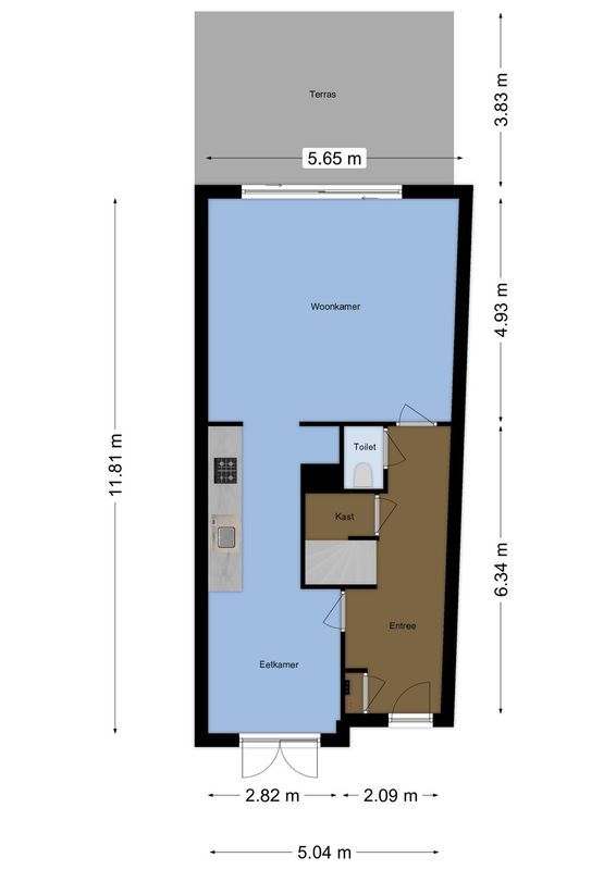 Rolderdiephof 134 Floorplan Blur 1