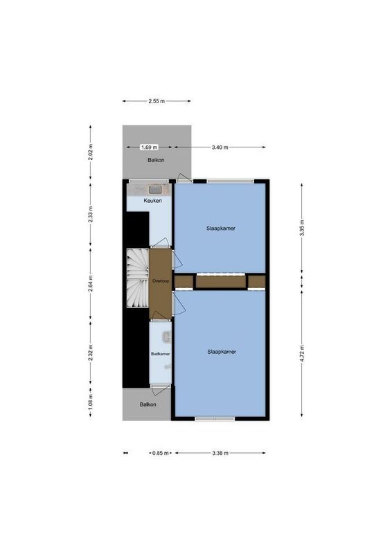 Croeselaan 186 Floorplan Blur 1
