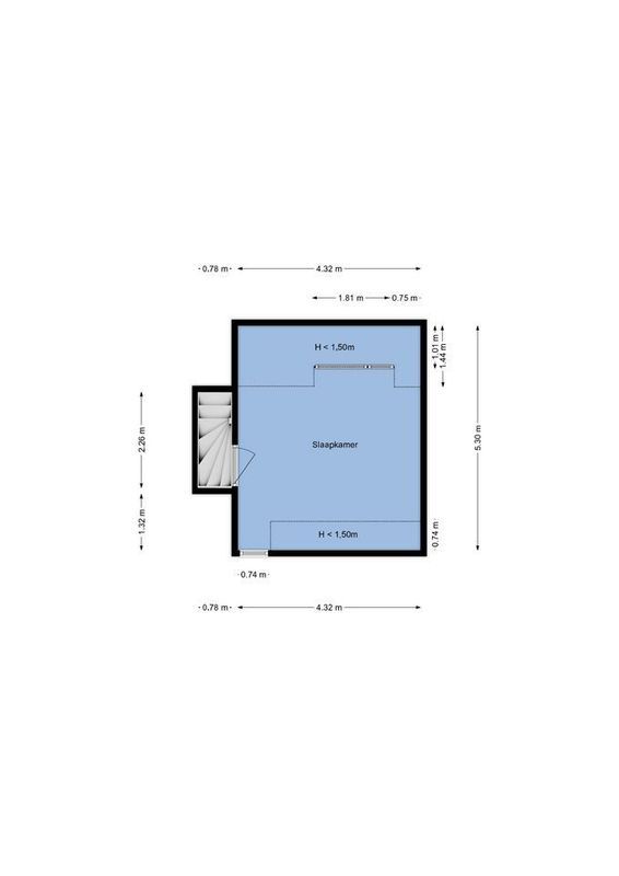 Croeselaan 186 Floorplan Blur 2