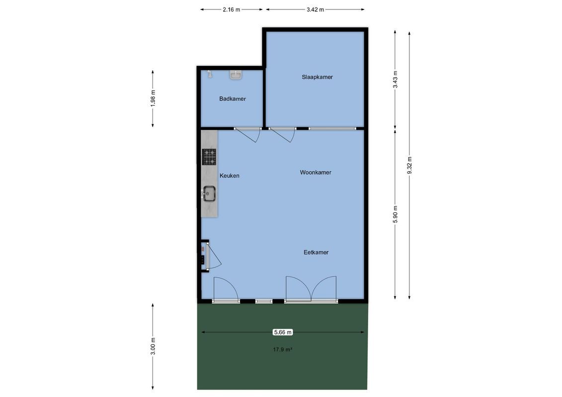 Jutfaseweg 223 Floorplan Blur 0