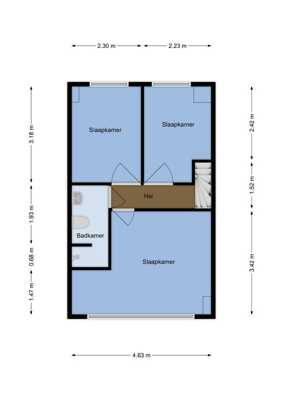 Hulststraat 11 Floorplan Blur 2