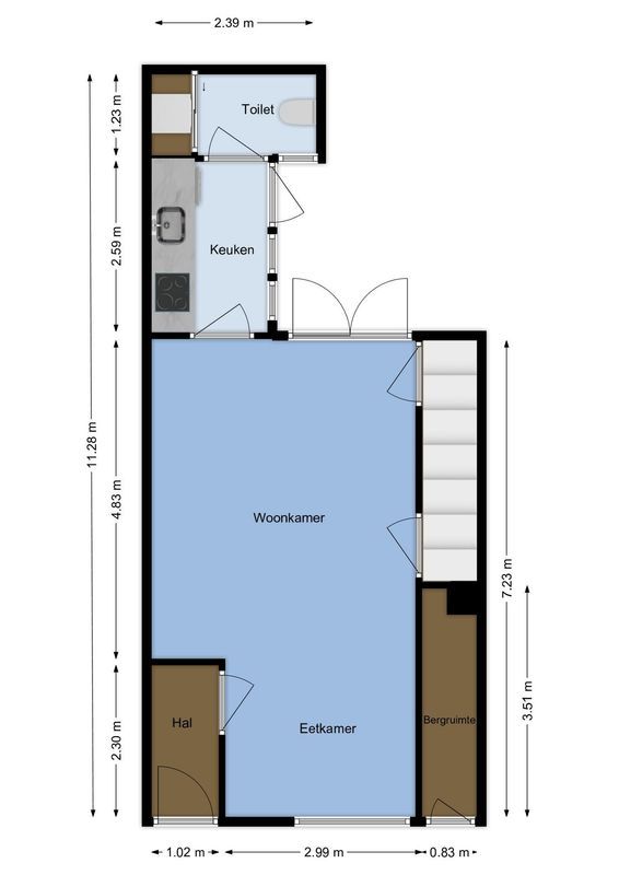 Hulststraat 11 Floorplan Blur 0