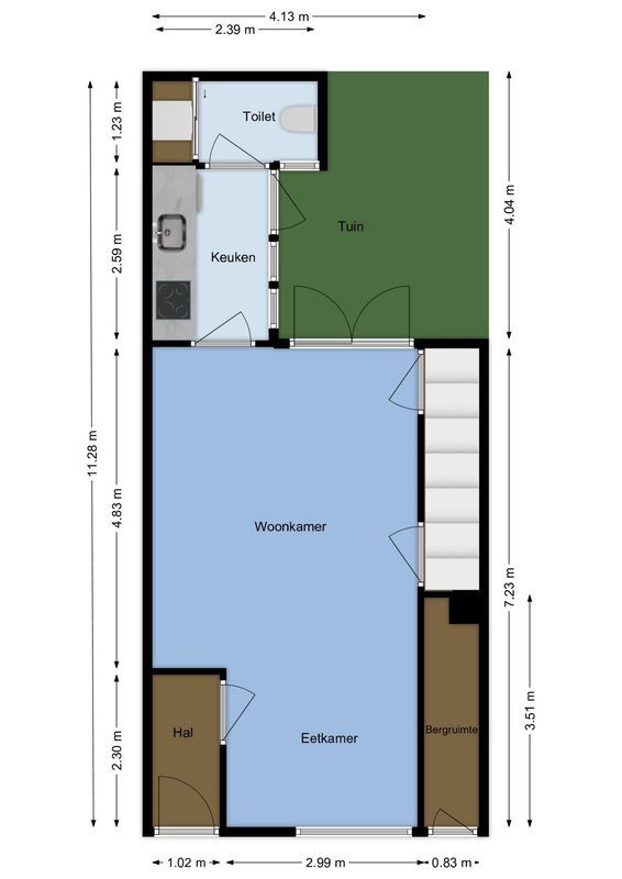 Hulststraat 11 Floorplan Blur 1