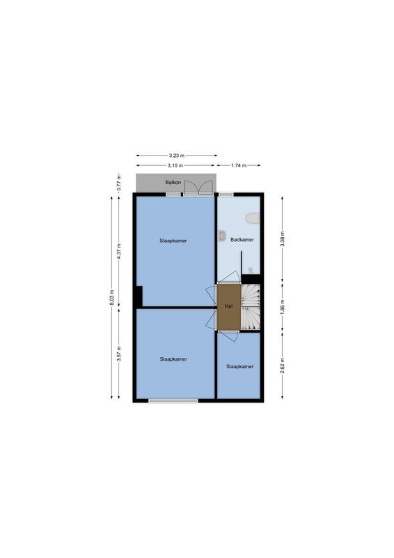 Julianaweg 176 Floorplan Blur 1
