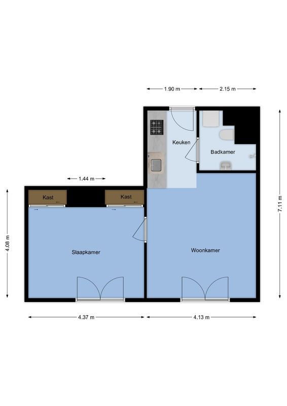 Europaplein 965 Floorplan Blur 0