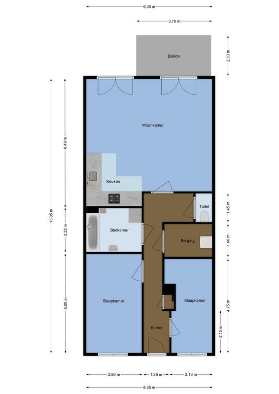 Miles Davisstraat 247 Floorplan Blur 0