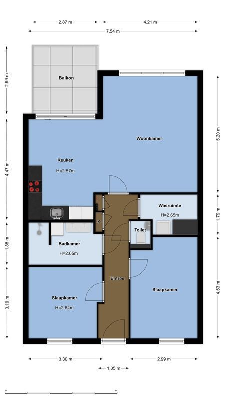 San Marinostraat 183 Floorplan Blur 0