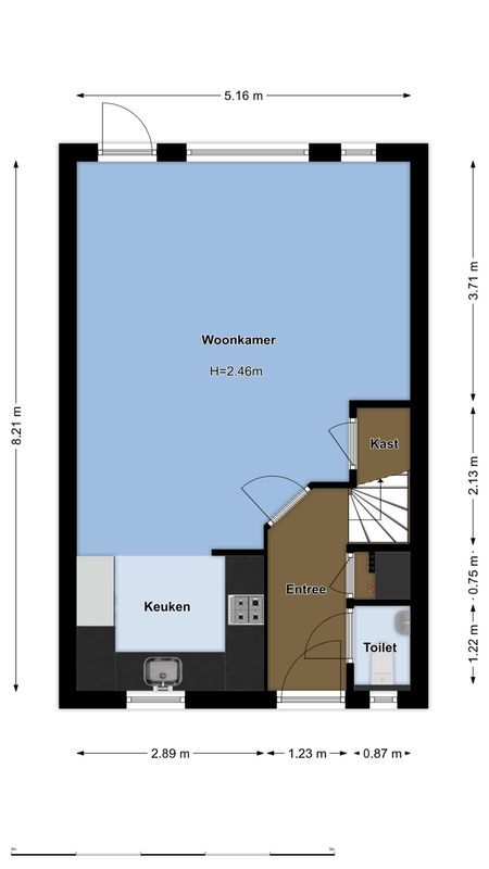 Bertha von Suttnerlaan 4 Floorplan Blur 1