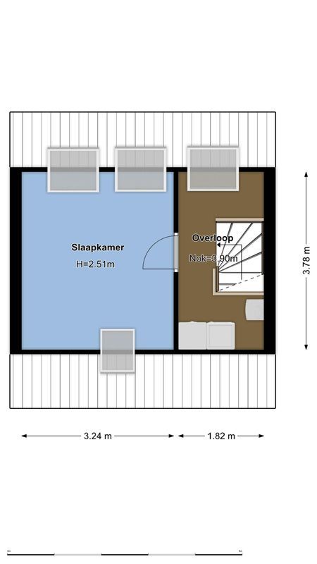 Bertha von Suttnerlaan 4 Floorplan Blur 2