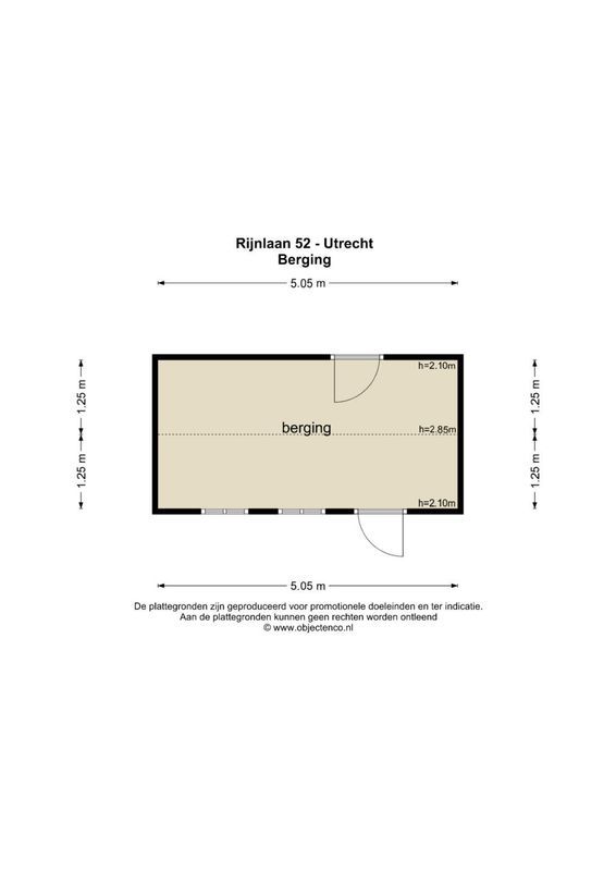Rijnlaan 52 Floorplan Blur 5