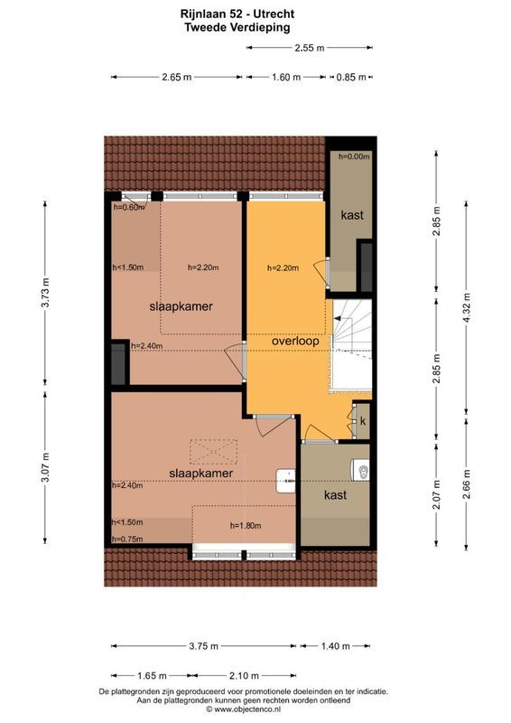 Rijnlaan 52 Floorplan Blur 3