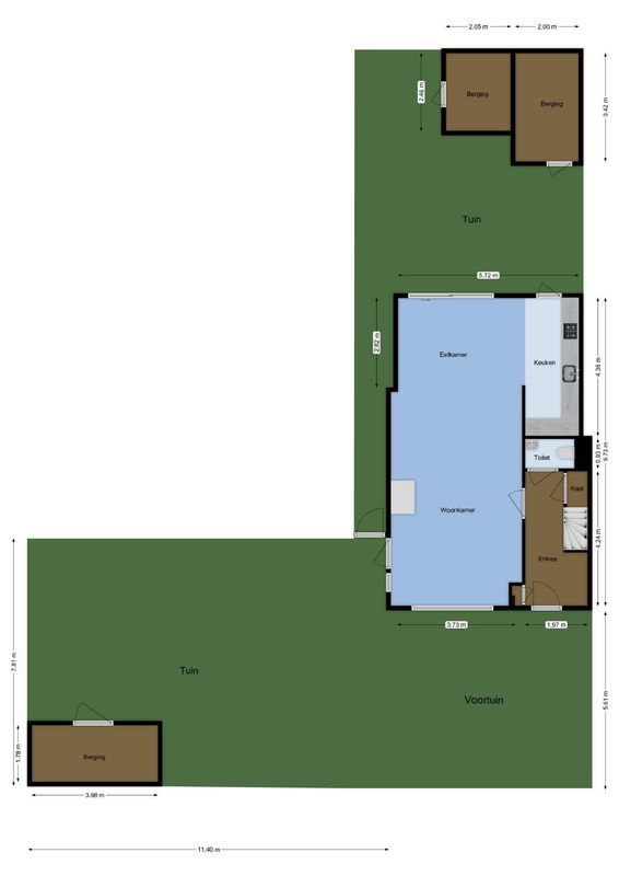 Klokjeslaan 84 Floorplan Blur 1