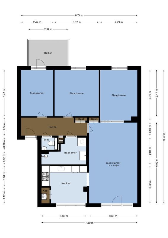Spaaklaan 37 Floorplan Blur 0
