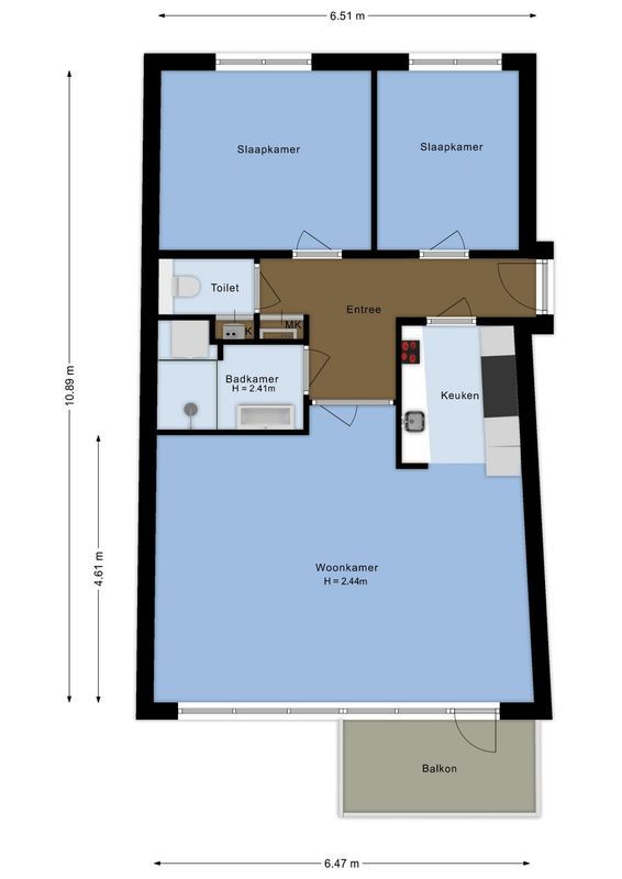 Wageningseberg 24 Floorplan Blur 0