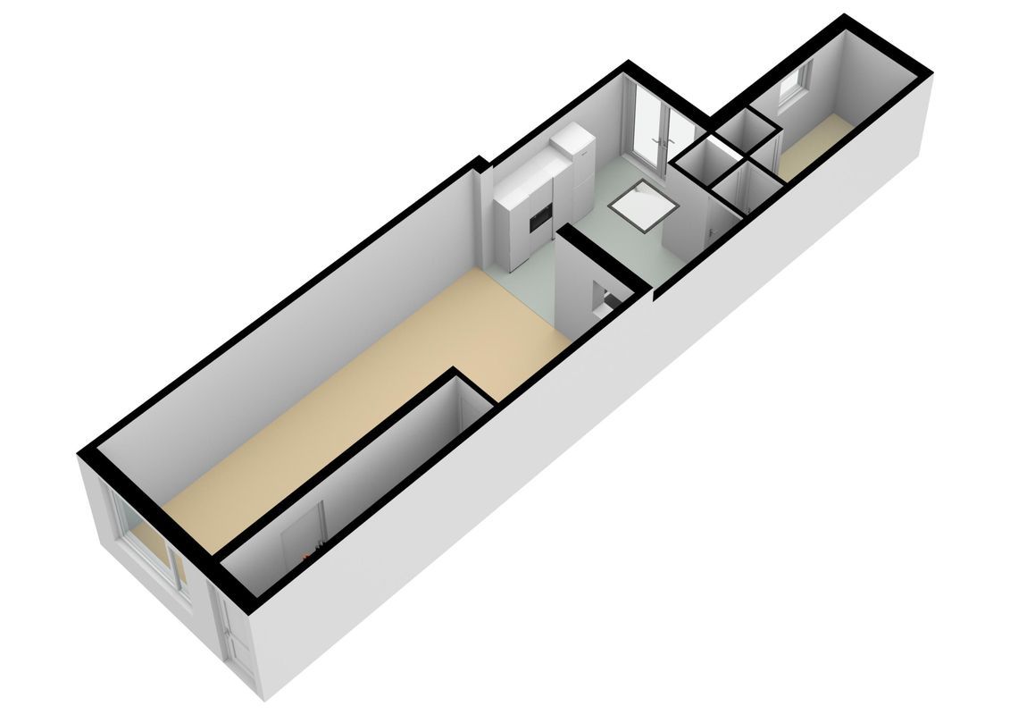 Verenigingstraat 44 Floorplan Blur 1