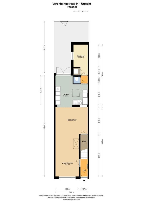 Verenigingstraat 44 Floorplan Blur 6