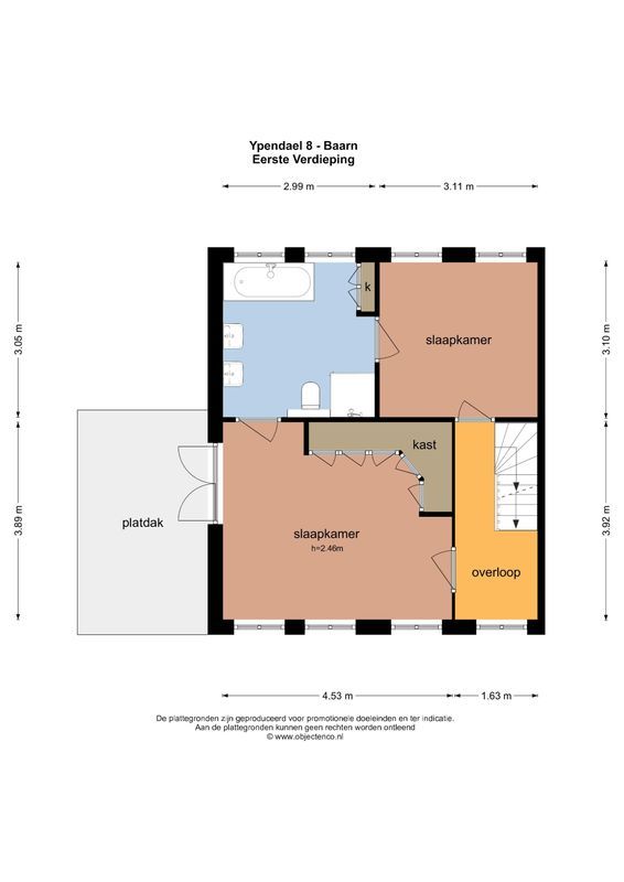 Ypendael 8 Floorplan Blur 2
