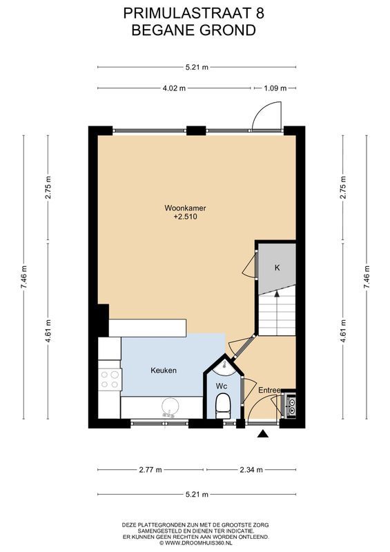 Primulastraat 8 Floorplan Blur 1