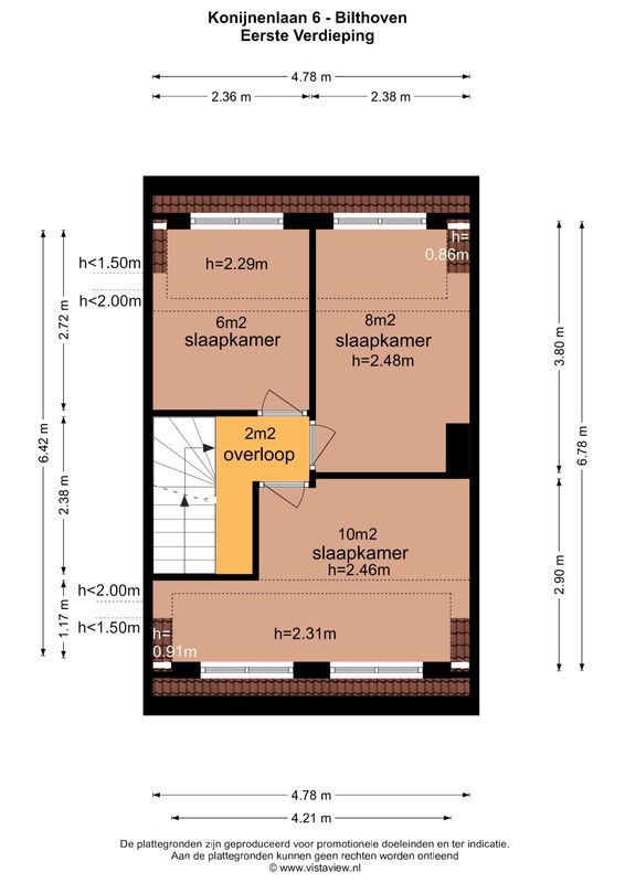 Konijnenlaan 6 Floorplan Blur 2