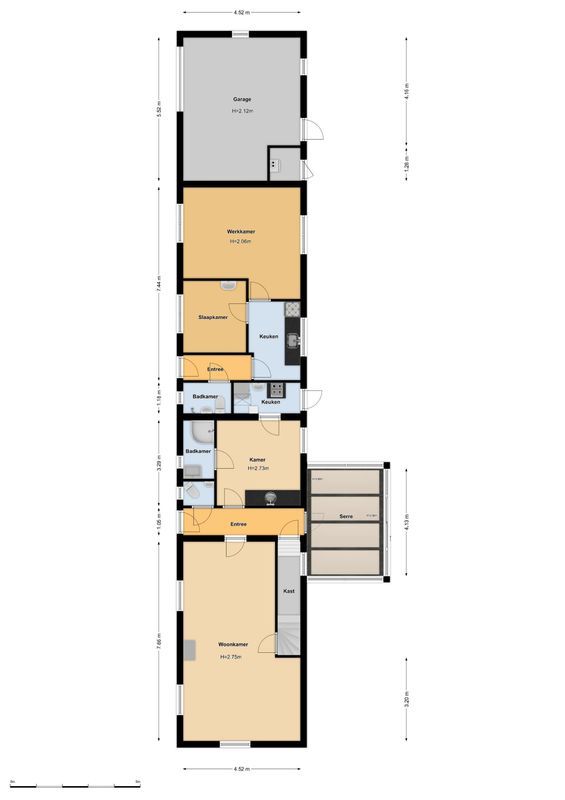Kooijdijk 7 Floorplan Blur 0