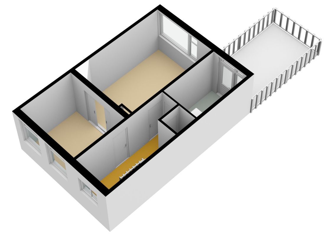 Burgemeester van Tuyllkade 36-bs Floorplan Blur 3