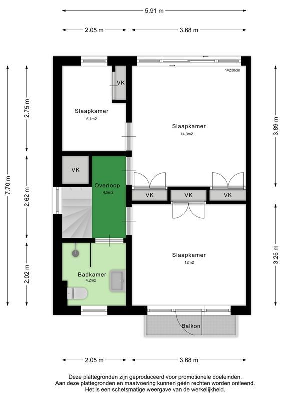 Dr. Schaepmanstraat 47 Floorplan Blur 2