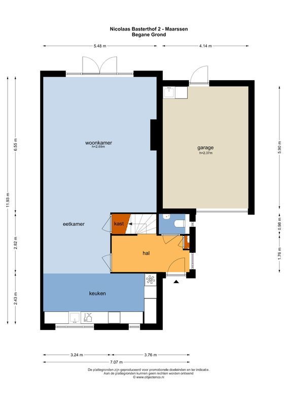 Nicolaas Basterthof 2 Floorplan Blur 1