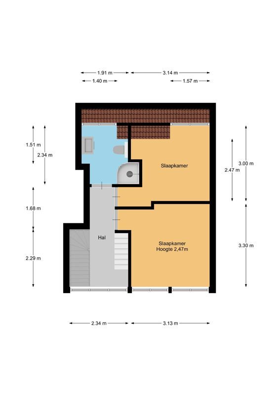 Minckelersstraat 66 Floorplan Blur 1