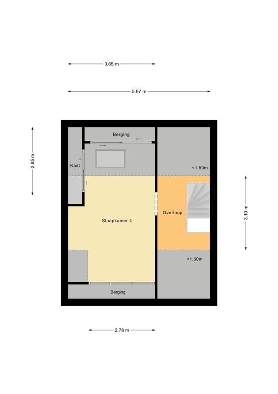 Houtsnijderslaan 4 Floorplan Blur 3