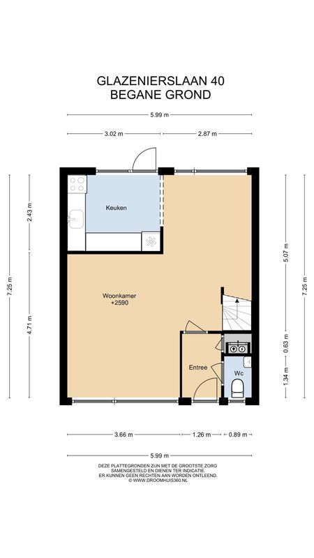 Glazenierslaan 40 Floorplan Blur 2
