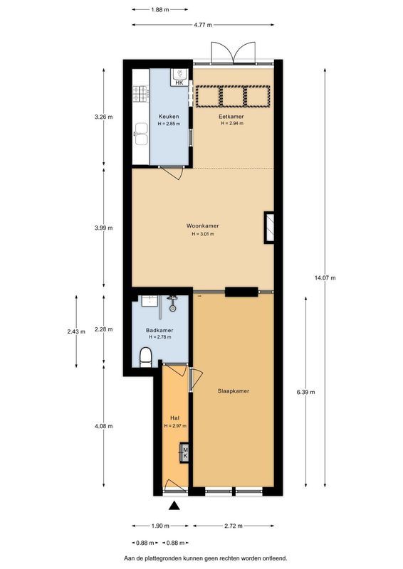 Abel Tasmanstraat 53 Floorplan Blur 2