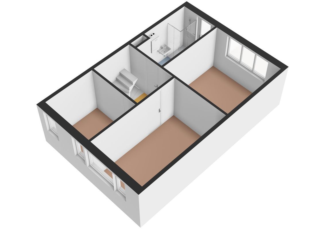 A.H.G. Fokkerstraat 45 Floorplan Blur 4